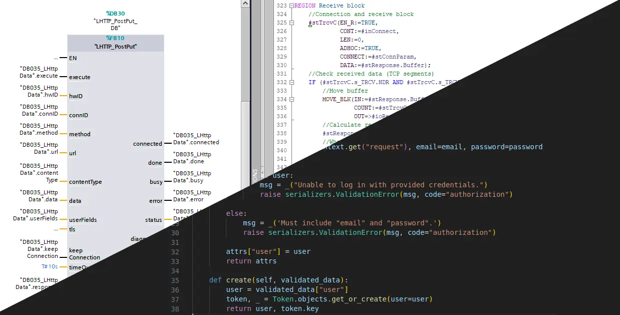 Einblicke in SPS-Bausteine und Programmcode