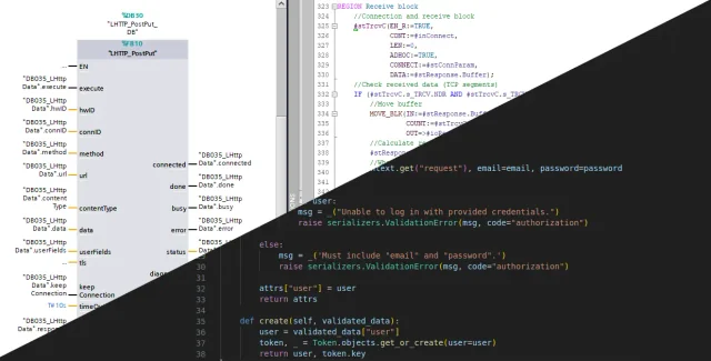 Einblicke in SPS-Bausteine und Programmcode